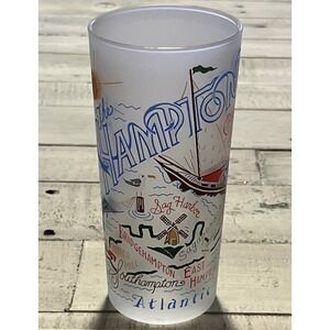CatStudio 2004 Frosted Hamptons Glass - Vintage‎ Collectible